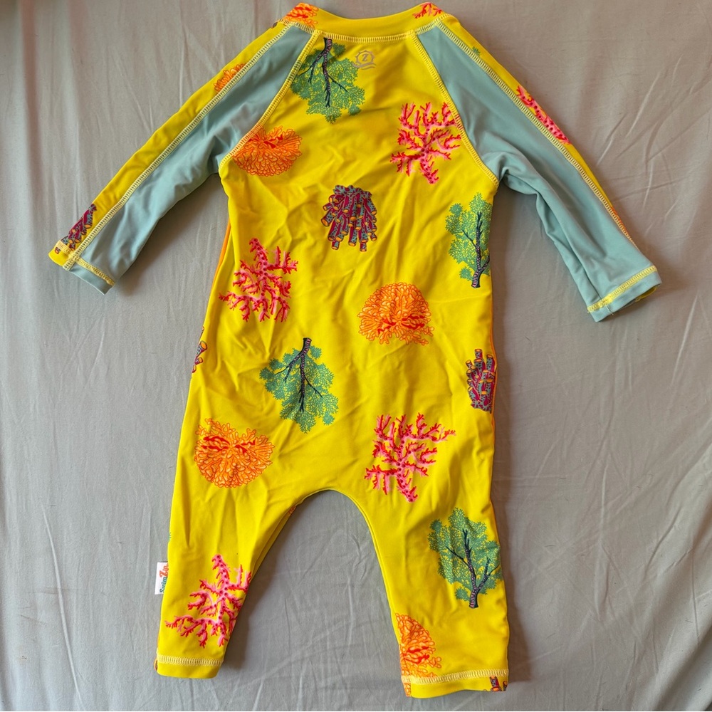 Swimzip long sleeve romper swimsuit